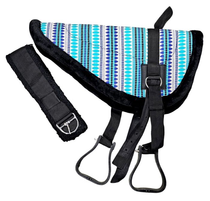 Teal Bareback Pad