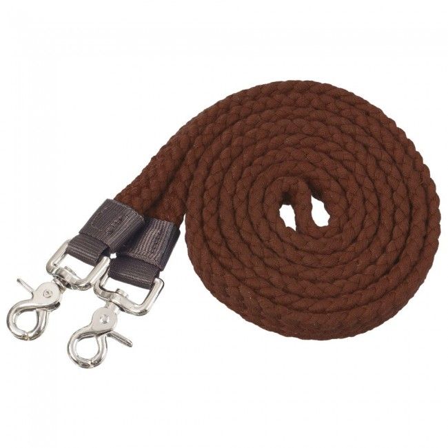 Cotton Flat Braided Clip-On Reins