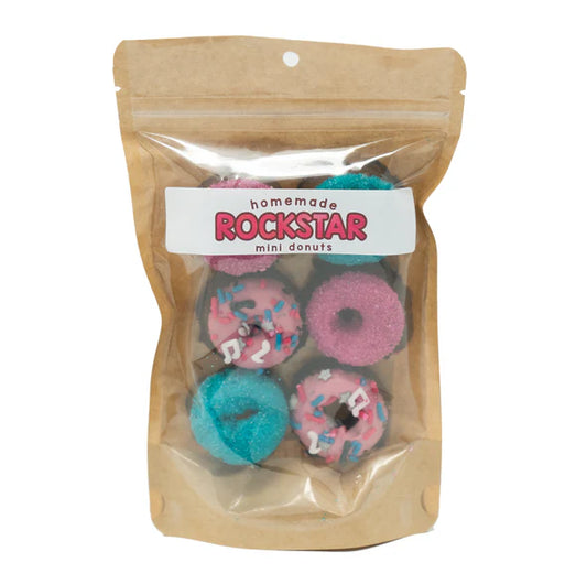 Rock Star Mini Donuts 6 pk ~ The Posh Pony