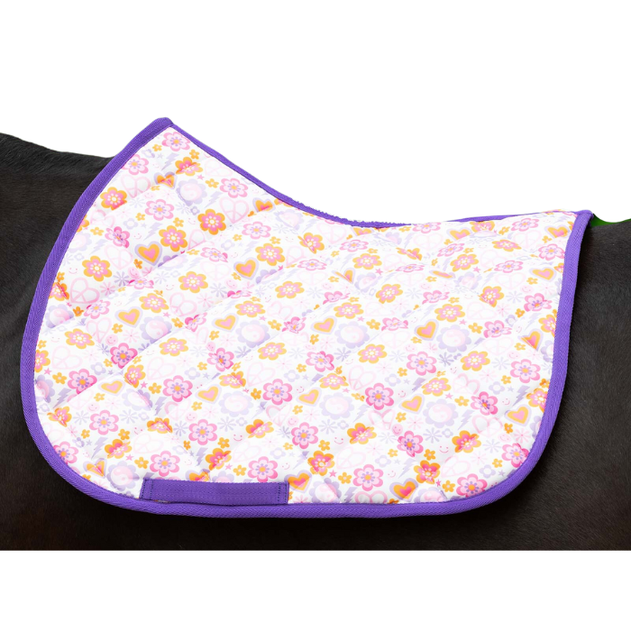 Summer Of Love ~ Full Size Saddle Pad