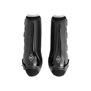 Air Flex Open-Front Boots | Phantom Black | Mrs. Ros