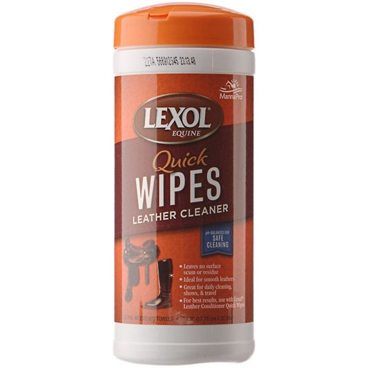 Lexol Leather Cleaner Quick Wipes - 25 Pack