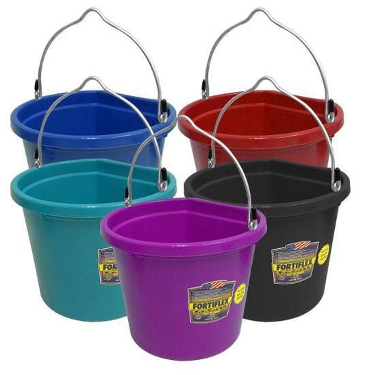 Fortiflex Flat Back Bucket 🍭19 Liters🍭 Colours!