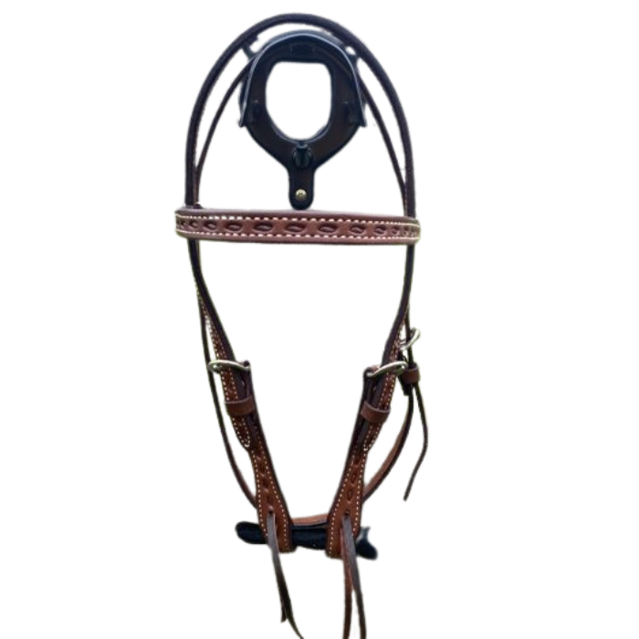 Billy Cook Stamped Headstall