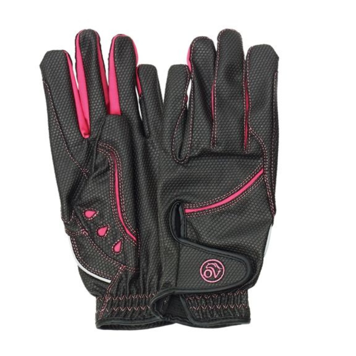 Pink & Black Tek Flex Gloves