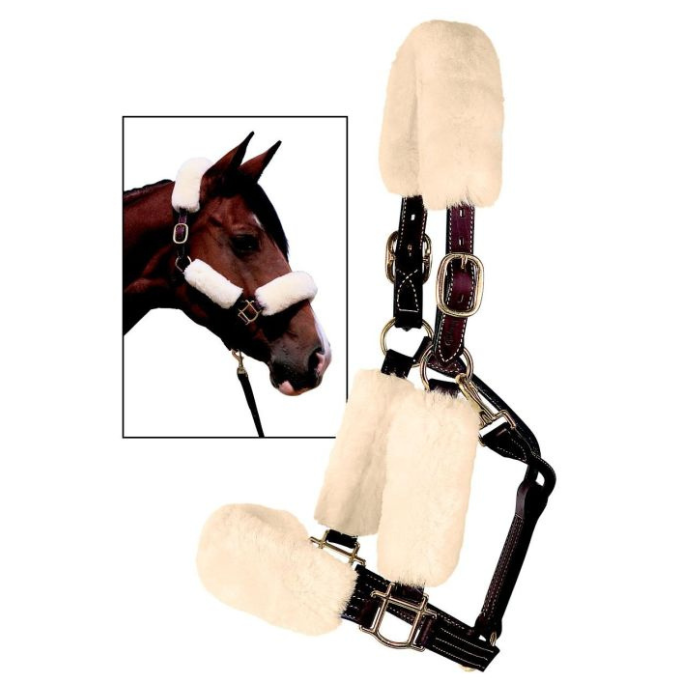 Fuzzy Halter Cover Set ~ Assorted Colors