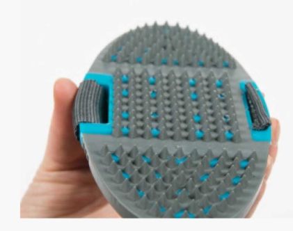 Tough Curry Comb Orange & Grey